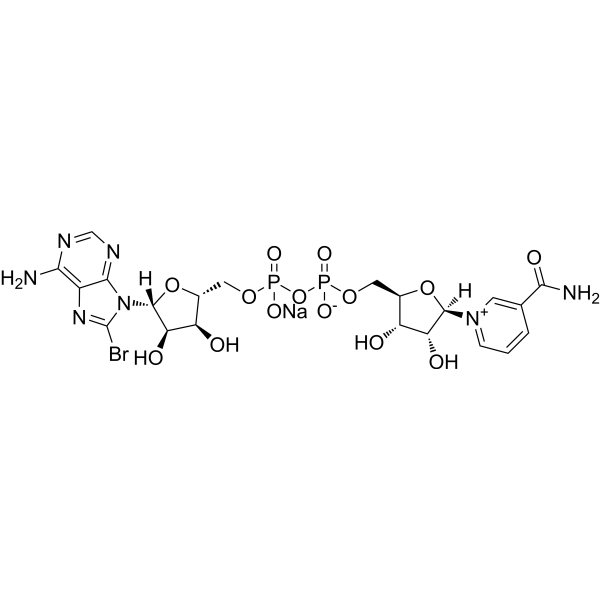 8-Br-NAD+ sodium Chemical Structure