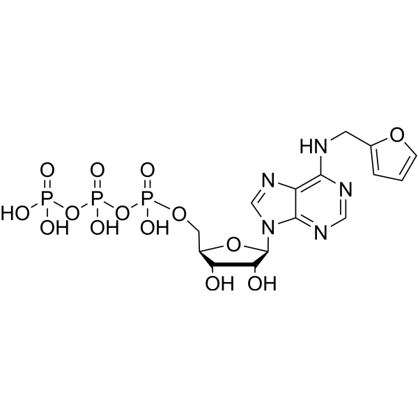 Kinetin triphosphate Chemical Structure