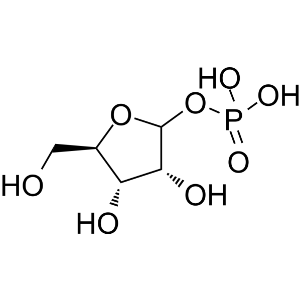 D-Ribofuranose1-dihydrogenphosphate Chemical Structure