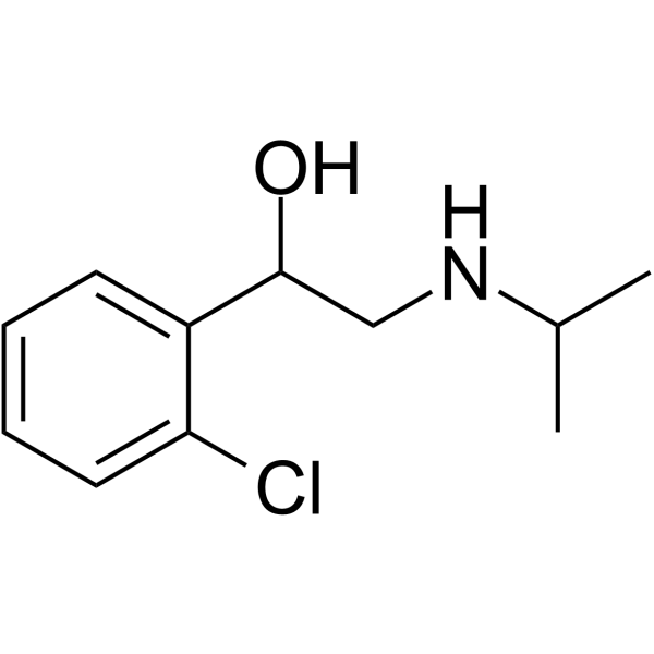 Clorprenaline Chemical Structure