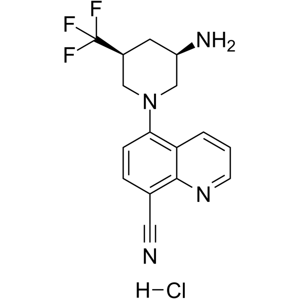 Enpatoran hydrochloride Chemical Structure