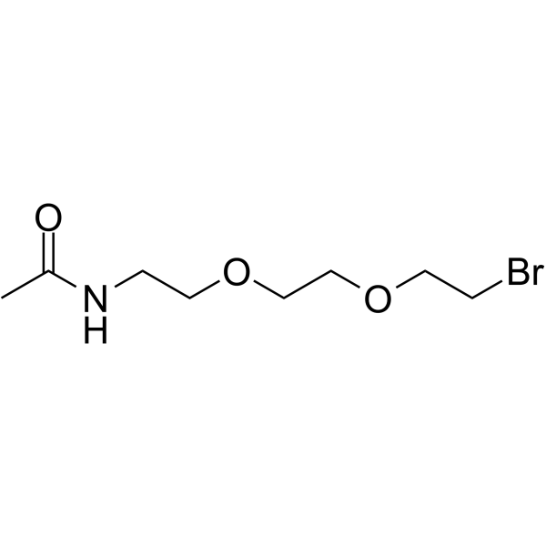 Acetamido-PEG2-Br Chemical Structure