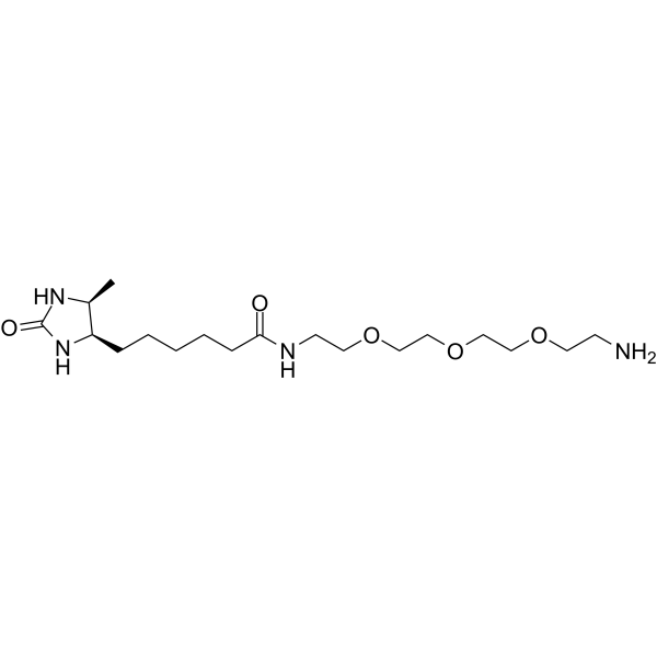 Amine-PEG3-Desthiobiotin
