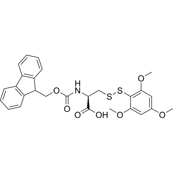 Fmoc-Cys(STmp)-OH Chemical Structure