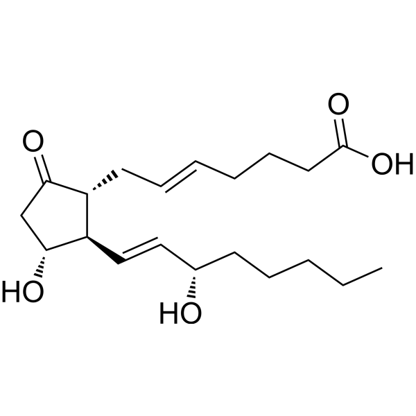 5-trans-PGE2 Chemical Structure