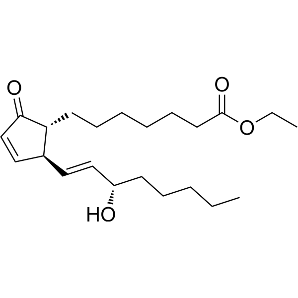 Prostaglandin A1 ethyl ester Chemical Structure