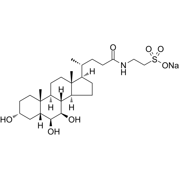 Tauro-<em>β-muricholic</em> acid sodium