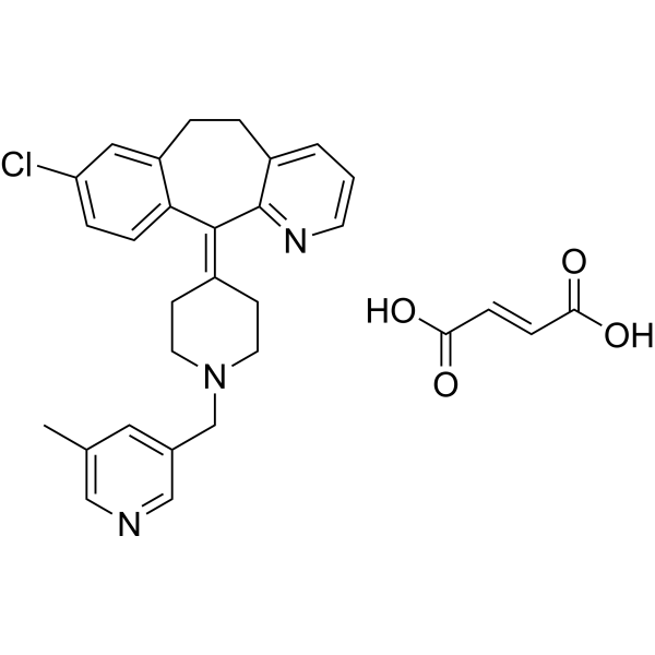 Rupatadine Fumarate (Standard) Chemical Structure