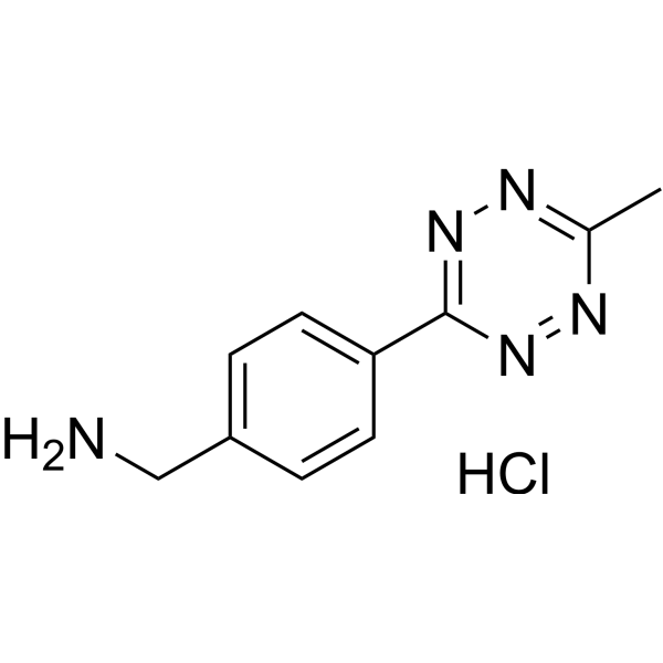 Methyltetrazine-amine hydrochloride Chemical Structure