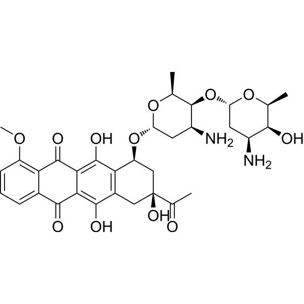 Daunosamnyl-daunorubicin Chemical Structure