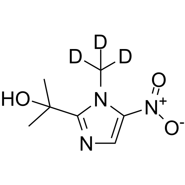 Hydroxy ipronidazole-d<sub>3</sub> Chemical Structure