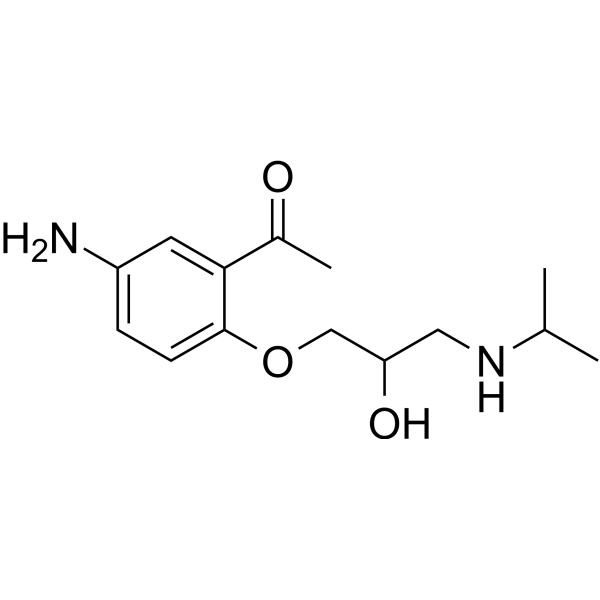 N-Desbutyroyl acebutolol Chemical Structure