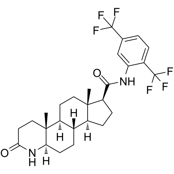 Dihydro Dutasteride Chemical Structure