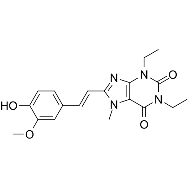 4-Desmethyl Istradefylline Chemical Structure