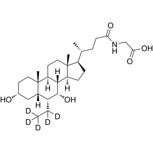 <em>Glyco-obeticholic</em> acid-d5