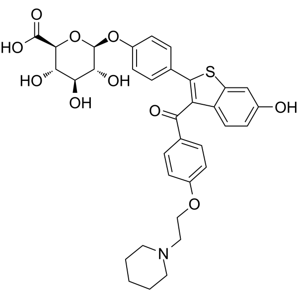 Raloxifene <em>4</em>'-<em>glucuronide</em>