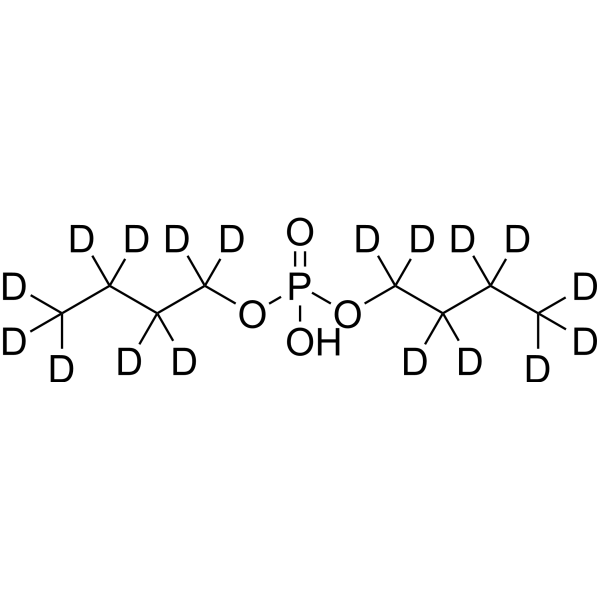 Dibutyl phosphate-d<sub>18</sub> Chemical Structure