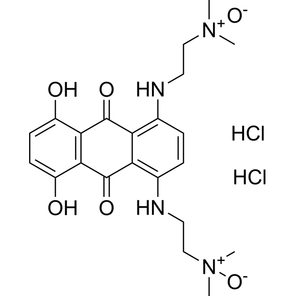 Banoxantrone dihydrochloride Chemical Structure
