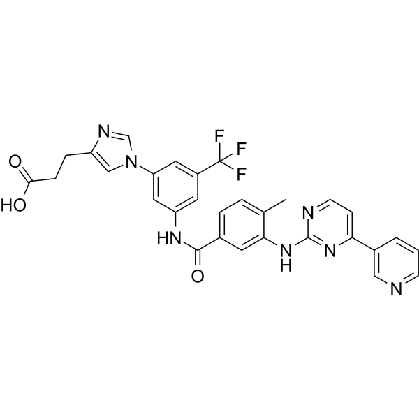 Nilotinib Acid Chemical Structure
