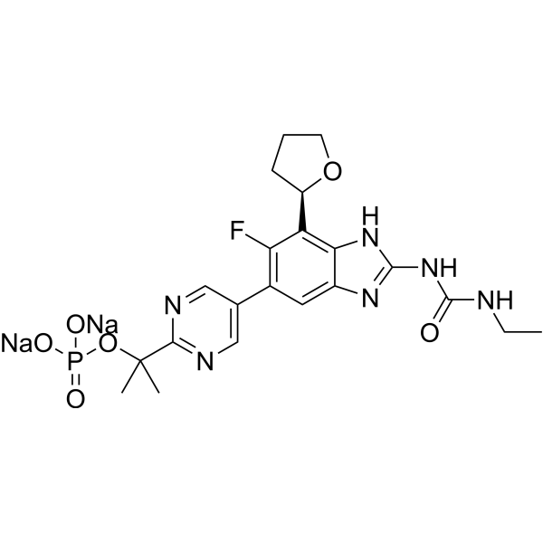Fobrepodacin disodium Chemical Structure