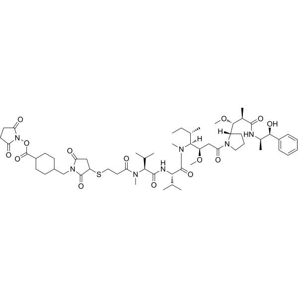 MMAE-SMCC Chemical Structure