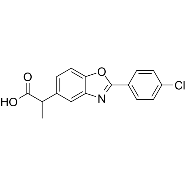 Benoxaprofen Chemical Structure
