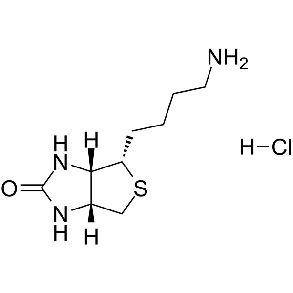 Norbiotinamine hydrochloride Chemical Structure