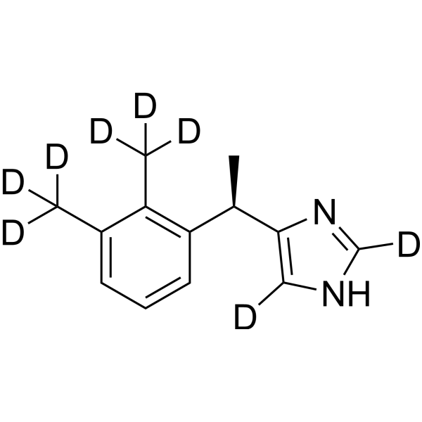 Levomedetomidine-d<sub>8</sub> Chemical Structure
