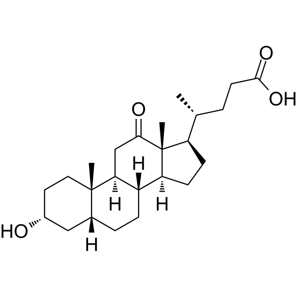 12-Ketodeoxycholic acid Chemical Structure