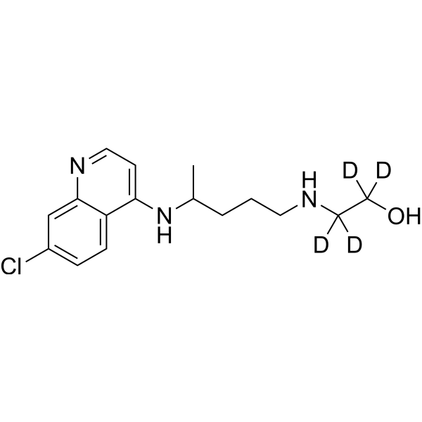 Cletoquine-d<sub>4</sub> Chemical Structure