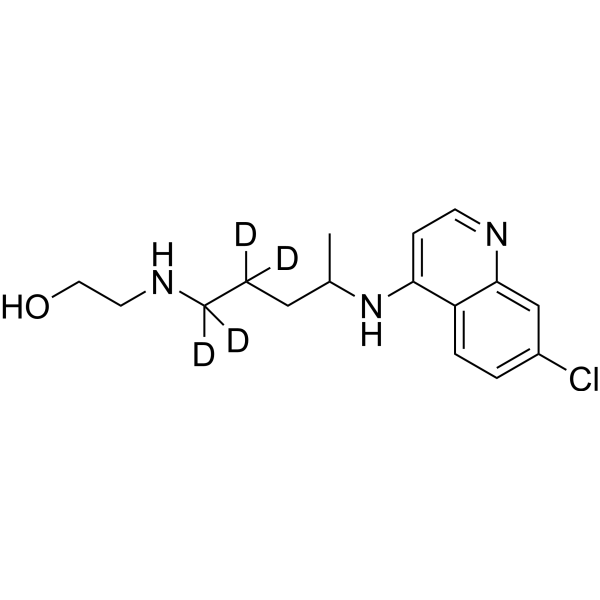 Cletoquine-d<sub>4</sub>-1 Chemical Structure