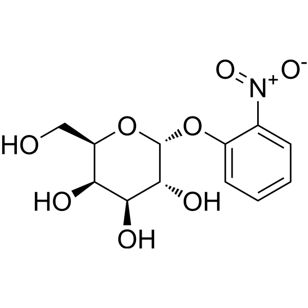 2-Nitrophenyl α-D-galactopyranoside Chemical Structure