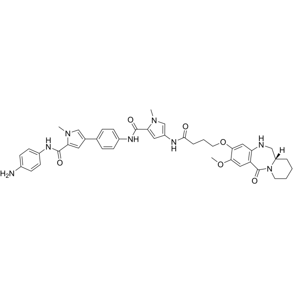 Aniline-MPB-amino-C3-PBD Chemical Structure