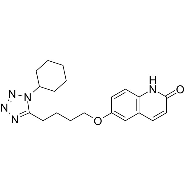 3,4-Dehydro Cilostazol Chemical Structure