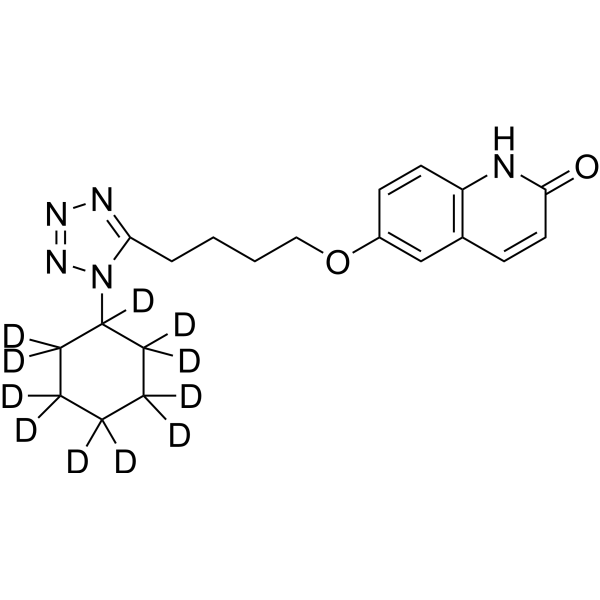 3,4-Dehydro Cilostazol-d<sub>11</sub> Chemical Structure