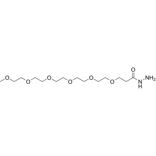 m-PEG6-Hydrazide Chemical Structure
