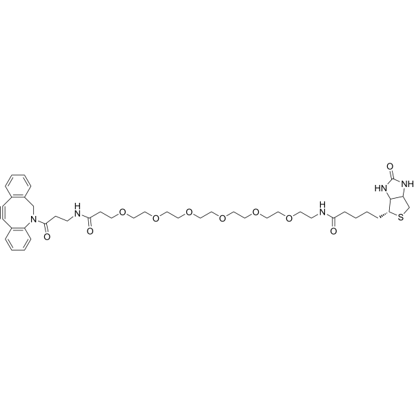 DBCO-NHCO-PEG6-Biotin Chemical Structure