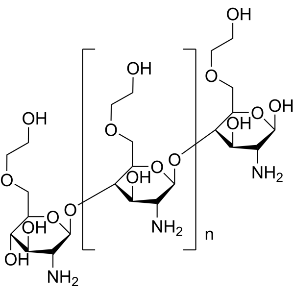 Glycol chitosan Chemical Structure