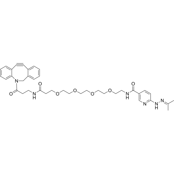 DBCO-PEG4-HyNic Chemical Structure
