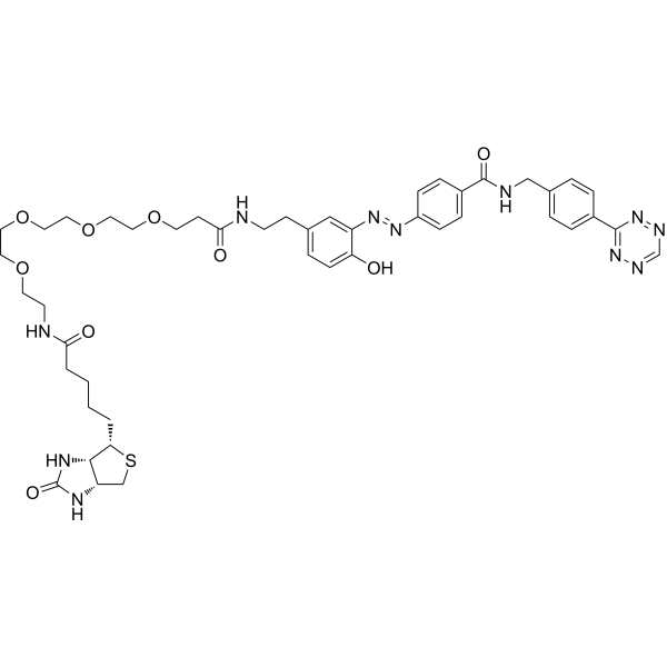 Tetrazine-diazo-PEG<em>4</em>-<em>biotin</em>