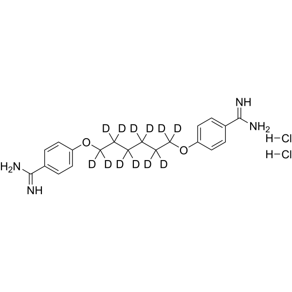 Hexamidine-<em>d</em>12 dihydrochloride