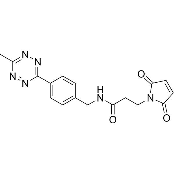 Methyltetrazine-Maleimide Chemical Structure