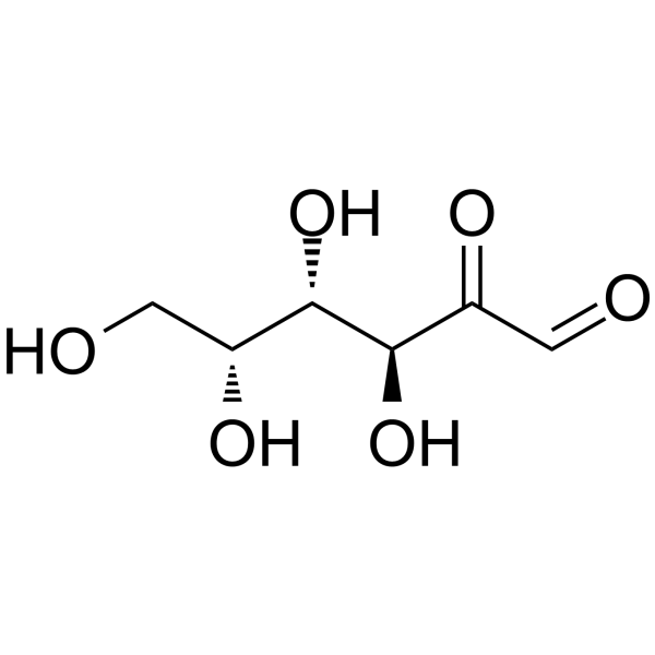 2-Keto-D-galactose Chemical Structure