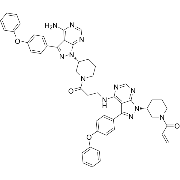 Ibrutinib dimer Chemical Structure
