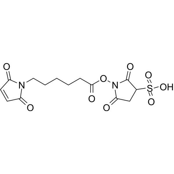 6-Maleimidocaproic acid sulfo-NHS Chemical Structure
