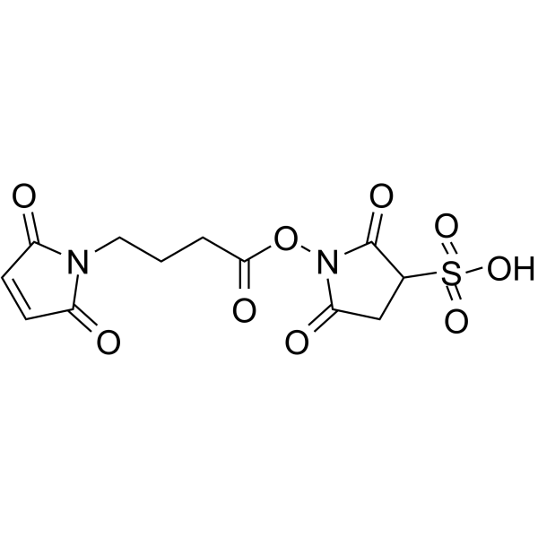 Mal-amino-sulfo Chemical Structure