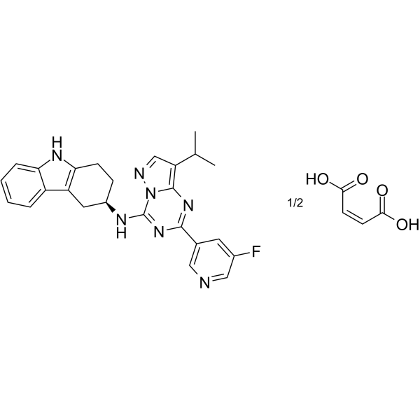 AHR antagonist 5 hemimaleate Chemical Structure