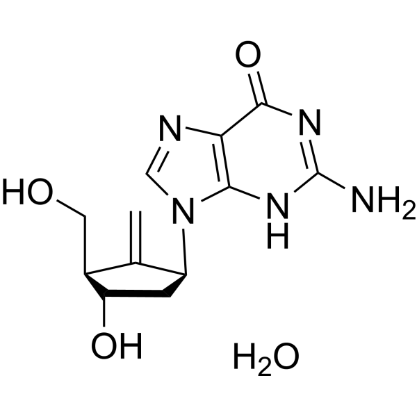 Entecavir monohydrate Chemical Structure
