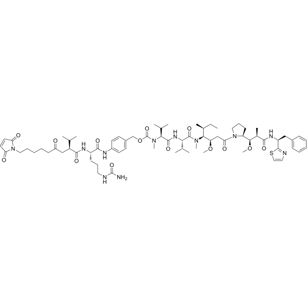 MC-VC-PAB-MMAD Chemical Structure