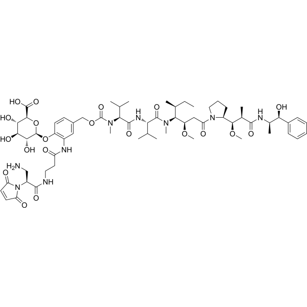 MC-betaglucuronide-<em>MMAE</em>-2